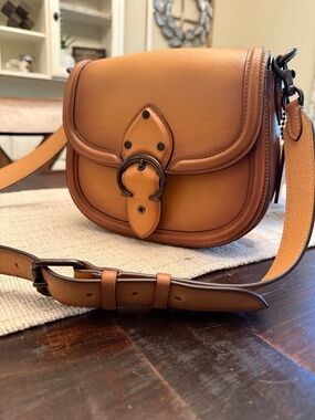 Coach Beat Saddle Bag Glovetanned leather